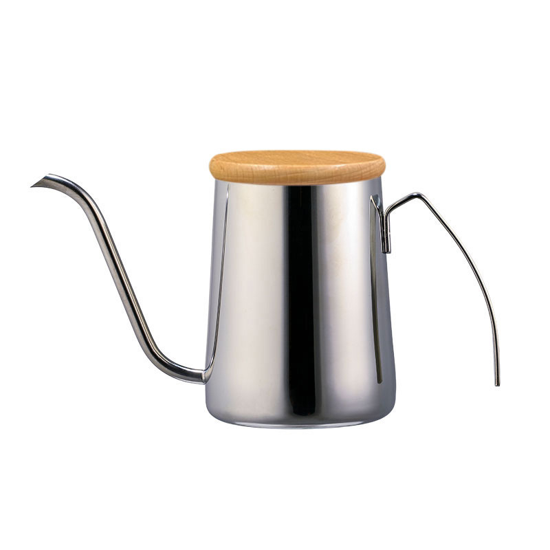 Cană de filtrație pentru cafea cu gât de lebădă din oțel inoxidabil 304, culori pastel macaron, design minimalist