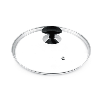 Capac din sticlă temperată pentru Snow pan și oale; potrivește cu diametrele 16, 18, 20, 22 și 24 cm; capace transparente pentru oală de lapte, oală de supă și o tigaie cu fund plat