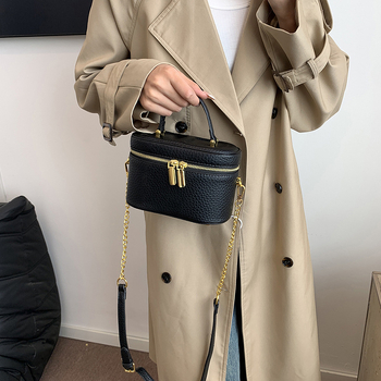 PU kožna kanta torba s kutijom siluetom, crossbody za žene, gradski minimalistički stil
