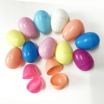 Ou de Paște din plastic, ou decorativ cu deschidere prin răsucire, pentru proiecte DIY, roșu, jucărie pentru copii, 6×4 cm