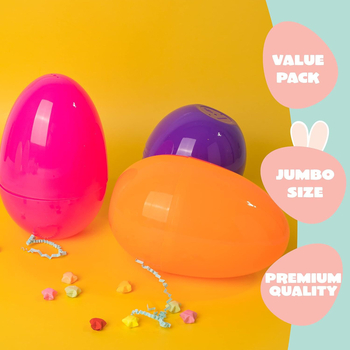 Coajă XXL de ou de Paște din plastic pentru gacha, coajă de ou cu dinozaur, cadou pentru petrecere.
