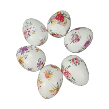 Ouă ceramice de Paște, decorative, personalizabile, dimensiuni 5×5×7 cm