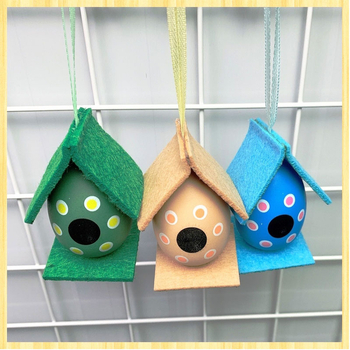 Ouă de Paște din plastic pentru decor DIY, ouă de simulare, ornament de cadou în cutie, dimensiuni 6 × 4 cm