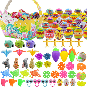 Jucării ouă DIY în stil Gashapon – ouă de Paște din plastic, deschise pentru surprize
