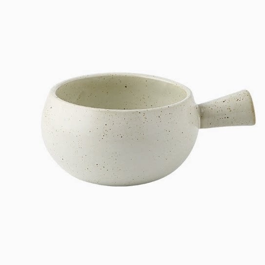 Bol japonez din ceramică, stil retro, capacitate mare, cu mâner, pentru mic dejun, ovăz, orez și salată