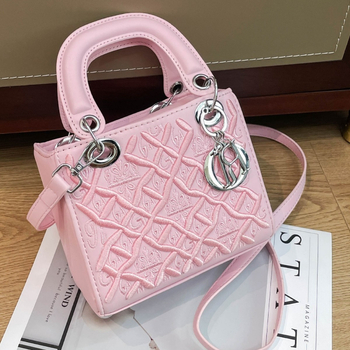 Ženska šivana crossbody torbica s velikim kapacitetom, inspirirana Princezom Dianom, dojam vrhunske kvalitete