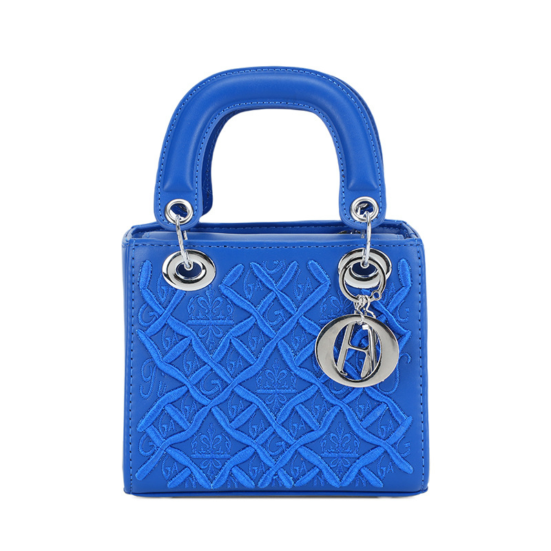 Ženska šivana crossbody torbica s velikim kapacitetom, inspirirana Princezom Dianom, dojam vrhunske kvalitete