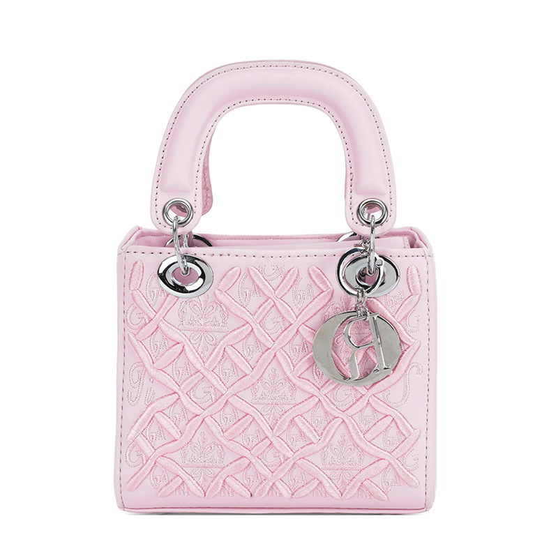 Ženska šivana crossbody torbica s velikim kapacitetom, inspirirana Princezom Dianom, dojam vrhunske kvalitete