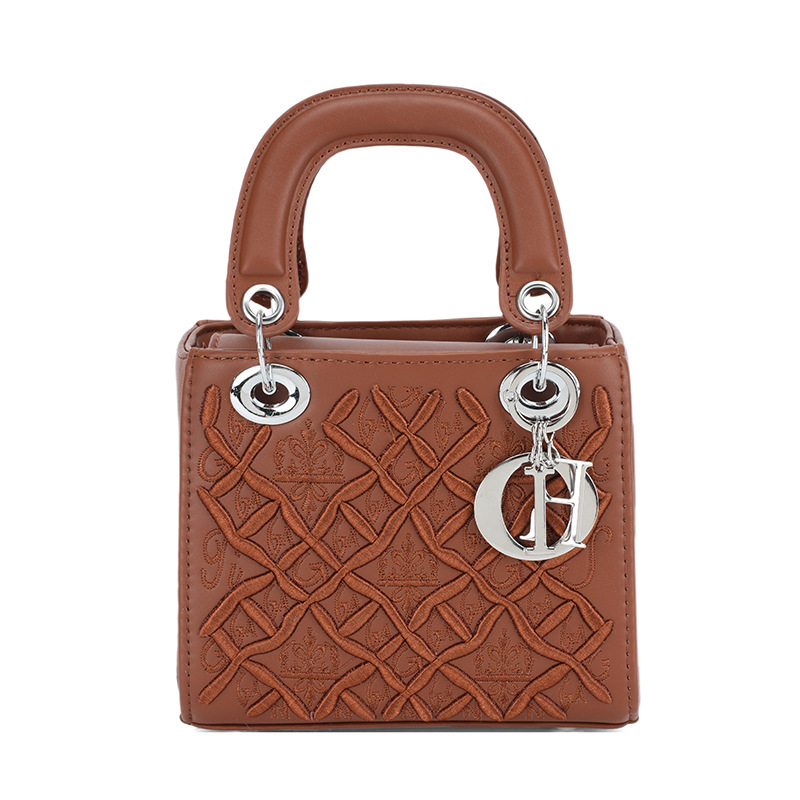 Ženska šivana crossbody torbica s velikim kapacitetom, inspirirana Princezom Dianom, dojam vrhunske kvalitete