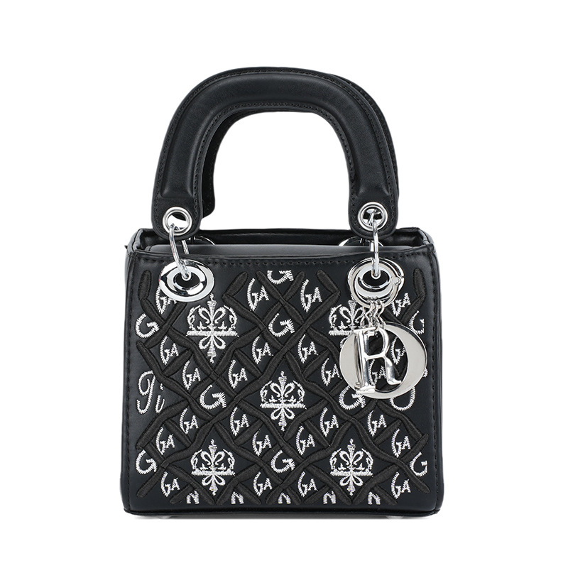 Ženska šivana crossbody torbica s velikim kapacitetom, inspirirana Princezom Dianom, dojam vrhunske kvalitete