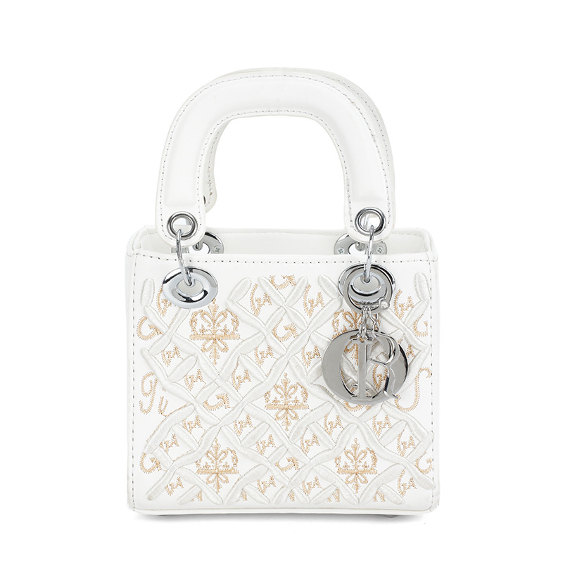Ženska šivana crossbody torbica s velikim kapacitetom, inspirirana Princezom Dianom, dojam vrhunske kvalitete