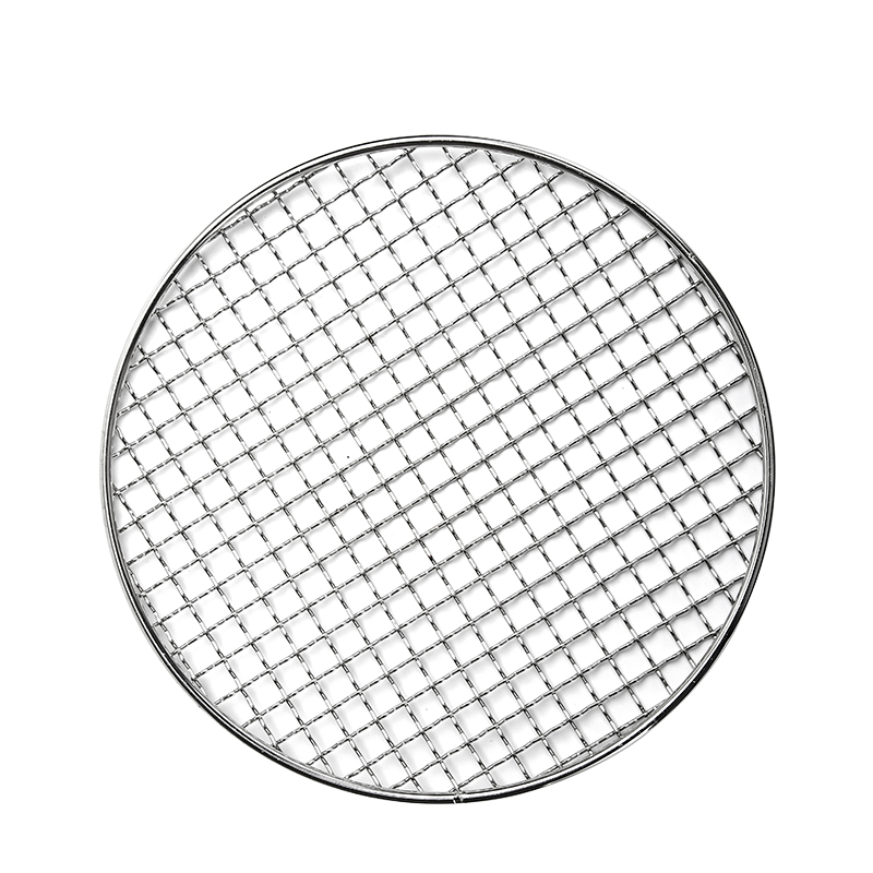 Instrumente pentru prepararea ceaiului la foc, plasă de grătar din oțel inoxidabil 304, suport circular pentru cărbune, plasă metalică pentru grătar