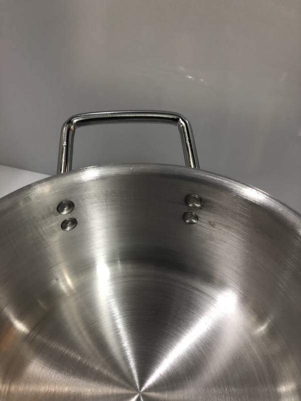 Set de 5 oale din aluminiu, diametre 34, 38, 40, 44 și 48 cm
