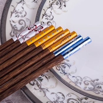 Bețe de mâncare din melamină pentru hoteluri, 10 perechi, aliaj A5, colorate, rezistente la decolorare