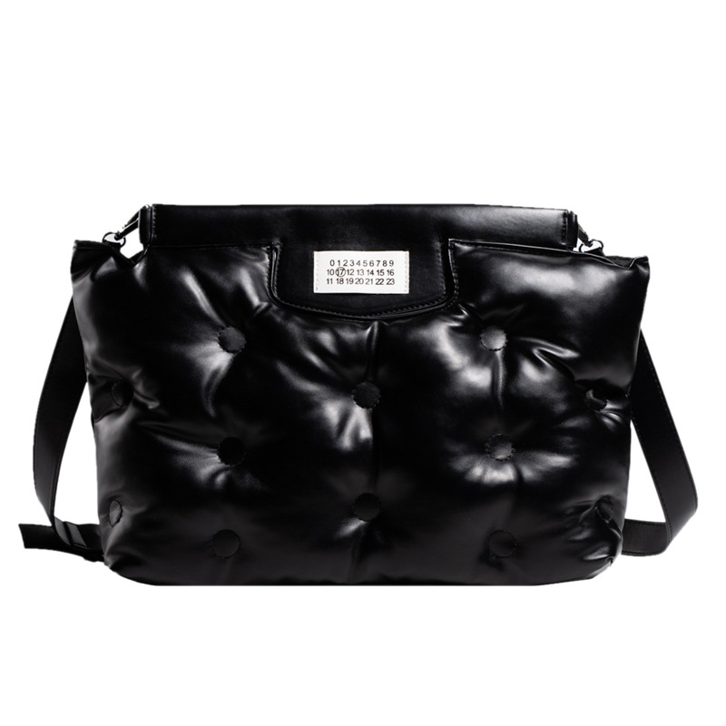 PU torba velikog kapaciteta s dizajnom oblaka, crossbody nošenje i detalj space-cotton