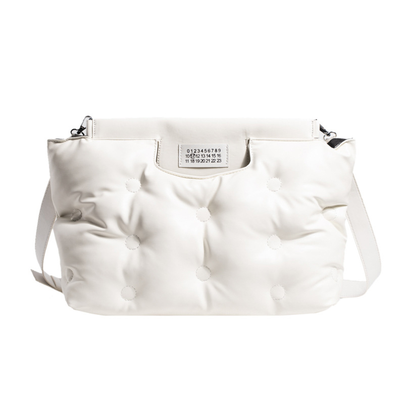 PU torba velikog kapaciteta s dizajnom oblaka, crossbody nošenje i detalj space-cotton