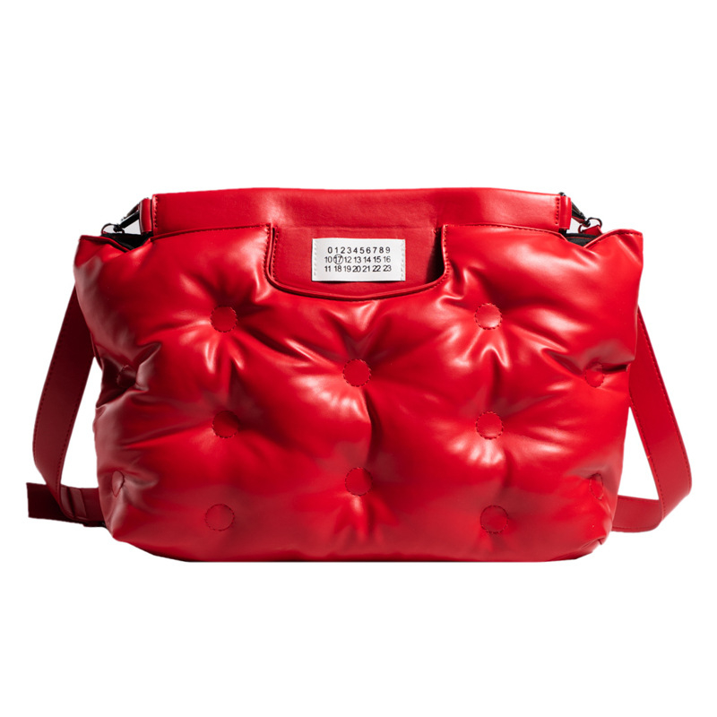PU torba velikog kapaciteta s dizajnom oblaka, crossbody nošenje i detalj space-cotton