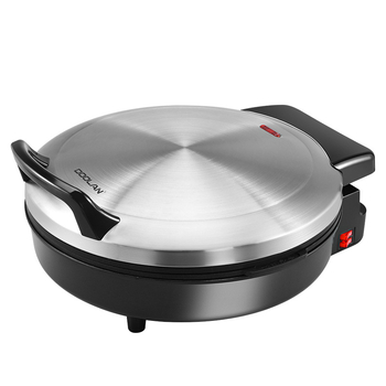 Grătar electric din oțel inoxidabil, 40 cm, cu control dual, design adâncit și mărit, oprire automată, încălzire suspendată cu două fețe, pentru uz casnic