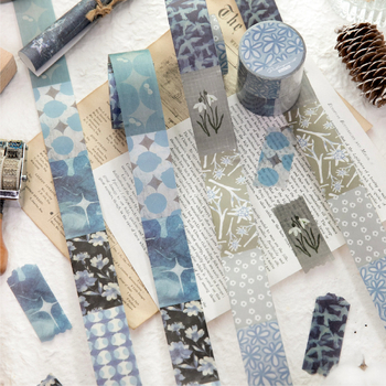 Bandă washi Twilight – material creativ în stil Instagram pentru jurnal DIY și colaje