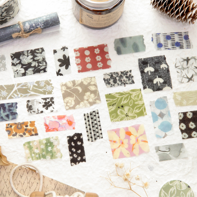 Bandă washi Twilight – material creativ în stil Instagram pentru jurnal DIY și colaje