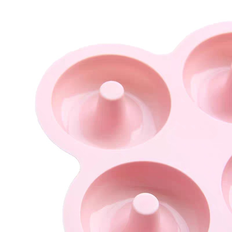 Set de forme din silicon, patru cavități pentru gogoși, pentru cuptor – matrițe DIY pentru prăjituri
