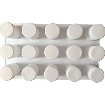 Formă de silicon cu 15 cavități pentru tort mousse
