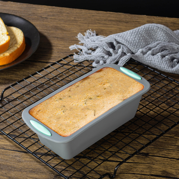 Formă din silicon pentru pâine și toast, tavă pătrată pentru prăjituri, antiaderent, mic instrument DIY