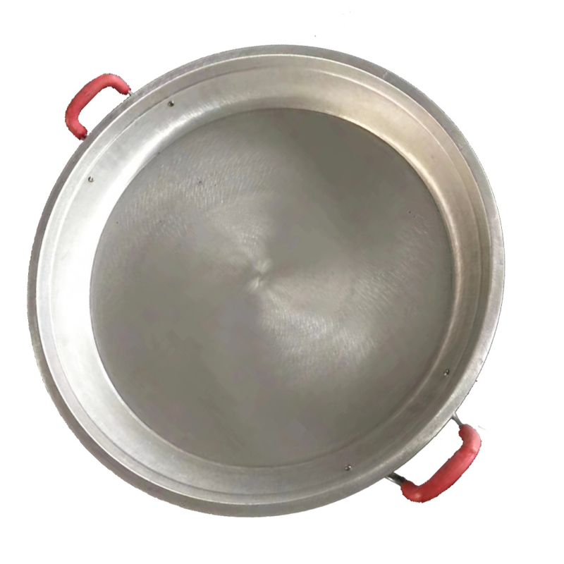 Tigaie din aluminiu pentru clătite, cu bază plată, fără strat de acoperire, 32–42 cm