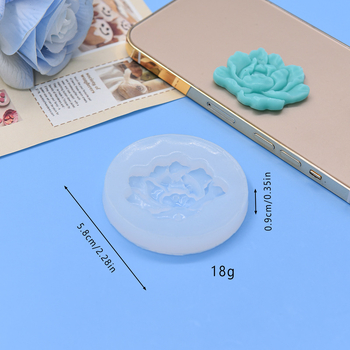 Formă din silicon pentru copt, în formă de camelia