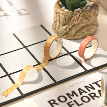 Set de bandă washi din seria Simple pentru stickere DIY — stil pastoral retro