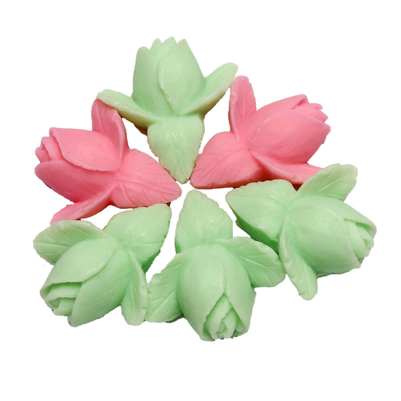 BB007 Formă din silicon cu motiv floral pentru fondant și decorarea torturilor, unelte de copt