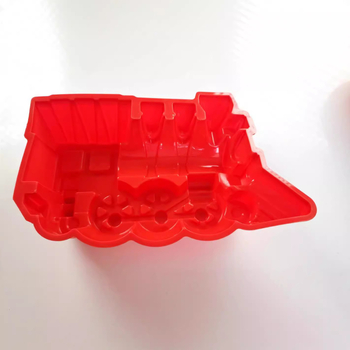 Formă de copt din silicon 3D – trenuleț, formă neregulată pentru prăjituri, pâine și deserturi