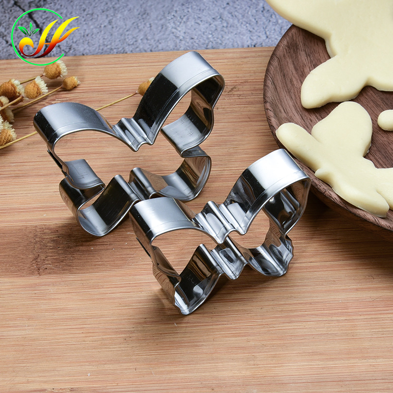 Formă de biscuiți din oțel inoxidabil, în formă de fluture, pentru coacere DIY