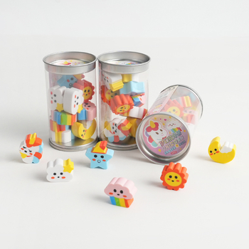 Radieră drăguță în formă de desene animate, TPR, pentru grădiniță