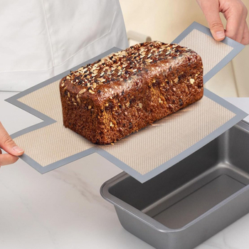Covoraș siliconic de copt pentru pâine și toast, silicon alimentar, antiaderent pentru coacere