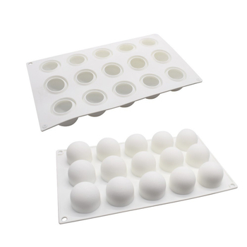 Noua formă de mousse cu 15 cavități – matriță DIY pentru mousse, jeleu și ciocolată