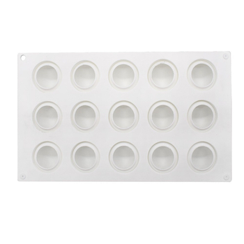 Noua formă de mousse cu 15 cavități – matriță DIY pentru mousse, jeleu și ciocolată