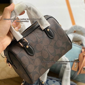 Rowan18 Boston ženska torba – oblik jastuka, zatvarač, jednodjelna naramenica, crossbody torba