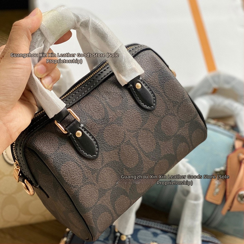 Rowan18 Boston ženska torba – oblik jastuka, zatvarač, jednodjelna naramenica, crossbody torba