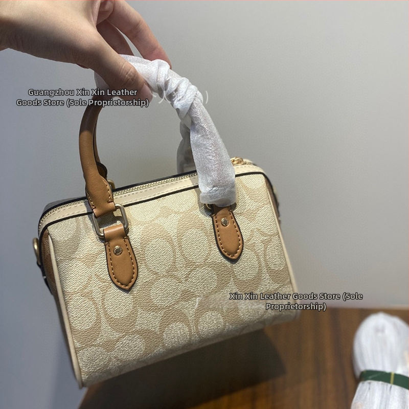Rowan18 Boston ženska torba – oblik jastuka, zatvarač, jednodjelna naramenica, crossbody torba