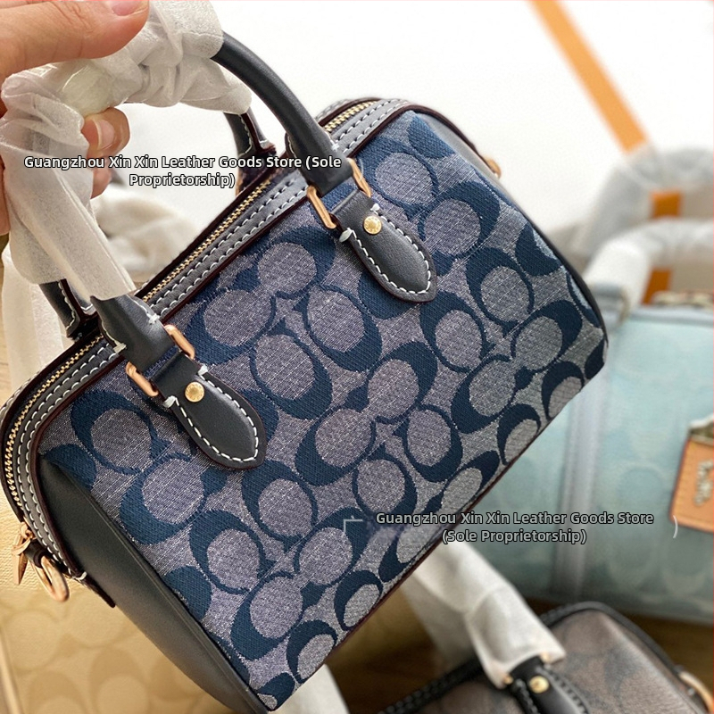 Rowan18 Boston ženska torba – oblik jastuka, zatvarač, jednodjelna naramenica, crossbody torba