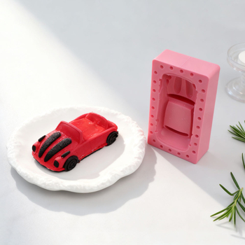 Formă din silicon pentru ciocolată în formă de mașină, pentru mousse și torturi