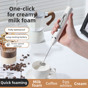 USB tel de mână pentru spumat lapte și mixare ouă, tel electric pentru cafea, amestecător de lapte, hrană pentru copii și prăjituri