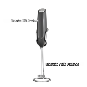 Frother electric pentru lapte, cafea, dispozitiv mini pentru uz casnic, mâner manual