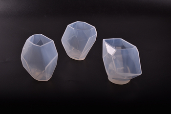 Formă din silicon pentru picătură de cristal și piatră fațetată – matriță 3D pentru bijuterii DIY