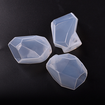 Formă din silicon pentru picătură de cristal și piatră fațetată – matriță 3D pentru bijuterii DIY
