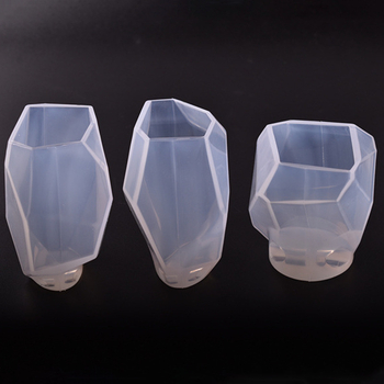 Formă din silicon pentru picătură de cristal și piatră fațetată – matriță 3D pentru bijuterii DIY