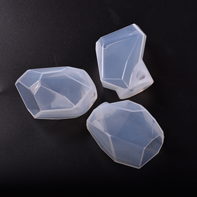 Formă din silicon pentru picătură de cristal și piatră fațetată – matriță 3D pentru bijuterii DIY