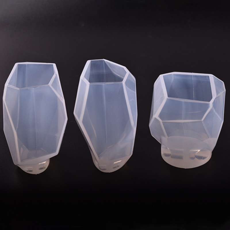 Formă din silicon pentru picătură de cristal și piatră fațetată – matriță 3D pentru bijuterii DIY