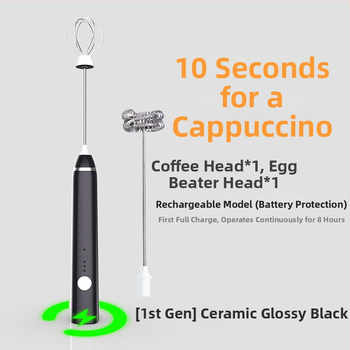 Spumator electric de lapte pentru cafea, mini mixer de bucătărie, 3 viteze
